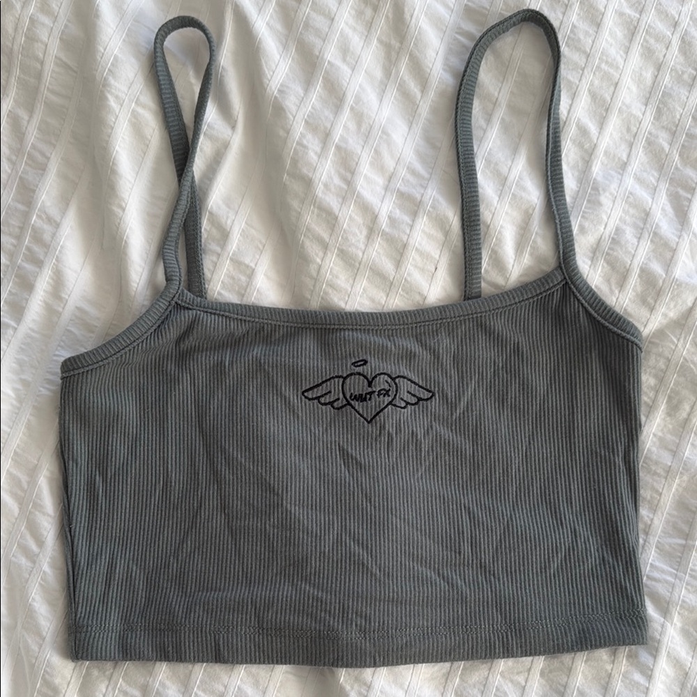 White Fox Boutique Gray Bandeau Intimates